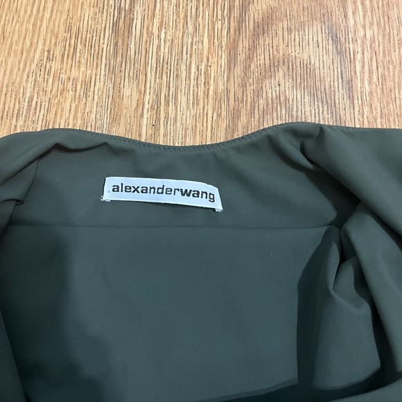 ALEXANDER WANG Crystal-charm Low-back in Green - Picture 9 of 16